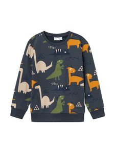 Hovedbilde Name it, Nmmpoke bl&aring; genser m/ dinosaurer