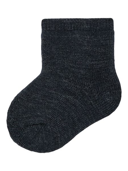 Name it, Nbmwaksi mørkeblå ullfrottèsokker