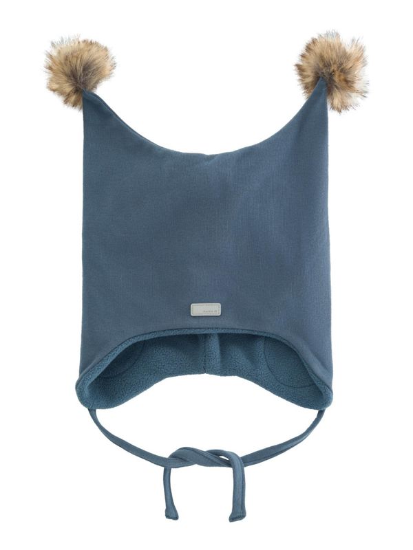 Nmnmall mellomblå jersey lue