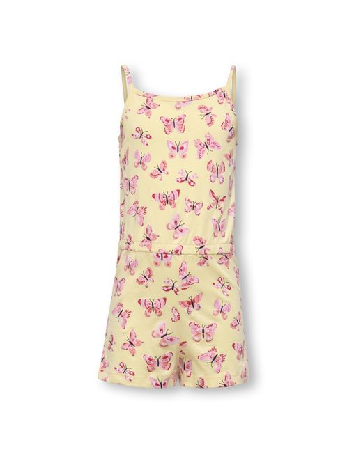 Hovedbilde Kmgcally gul playsuit med sommerfugler