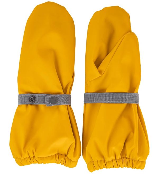 Hovedbilde Solgule regnvotter m/ fleece