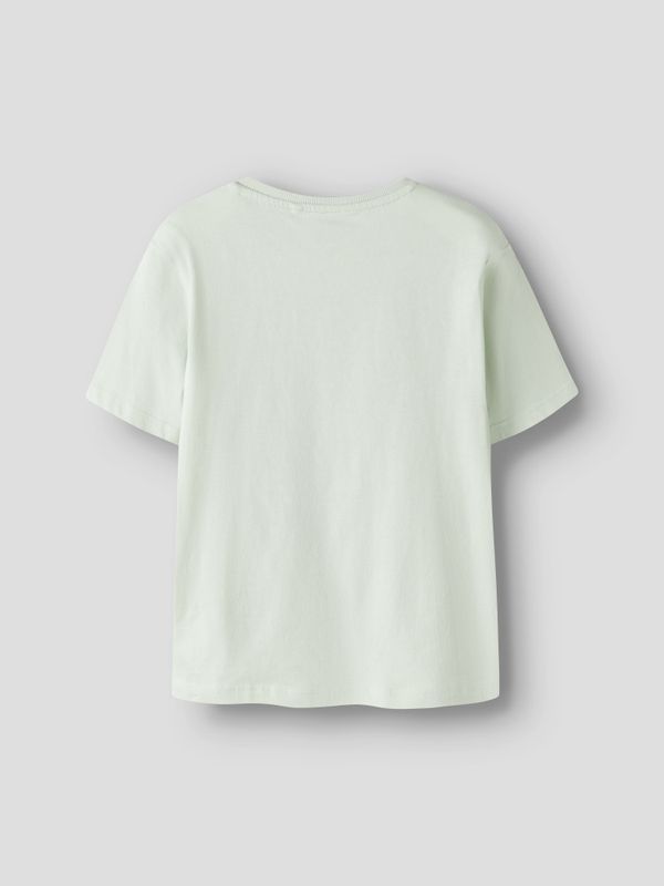 Nkmvilogo mintgrønn t-skjorte m/print