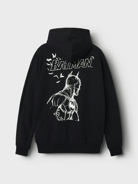 Name it, Nlmdan svart hettegenser m/Batman