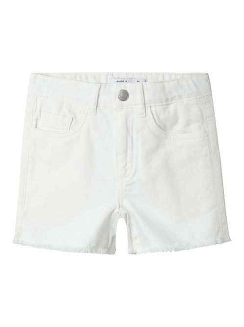 Hovedbilde Nkfrose hvit mom shorts