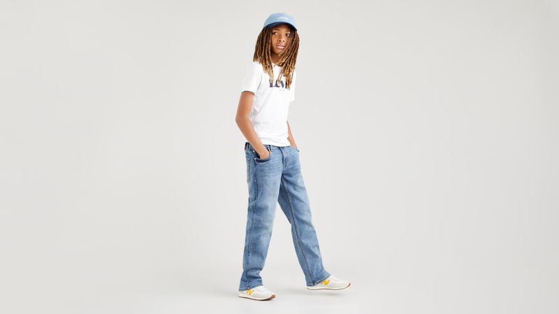 Levi's, Loose taper jeans mellomblå