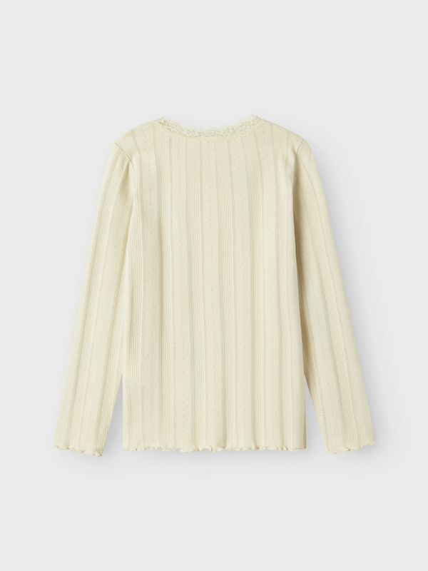 Nkffreda lys beige tynn genser