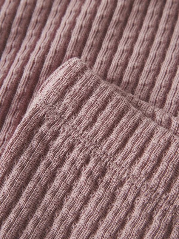 Nmfkelsa bootcut gammelrosa leggings 