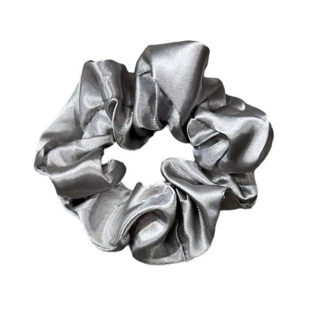 Hovedbilde Scrunchie, lys grå