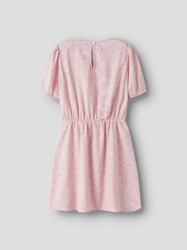Nkffany rosa kjole med blomster