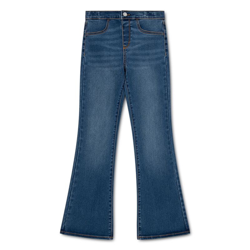 Levi's, Pull on mellomblå flare jeans