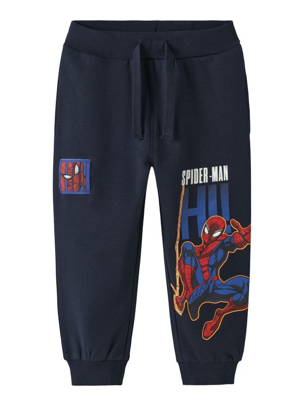 Nmmalbie mørkeblå joggebukse m/Spiderman