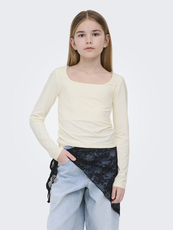 Kogea vendbar offwhite tynn genser