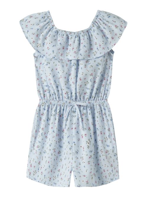 Hovedbilde Nmfvinaya lyseblå playsuit med blomster