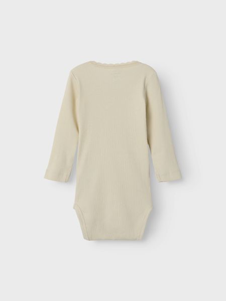 Name it, Nbfkab beige ribbet body