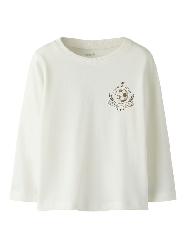 Nmmdawkings offwhite genser med fotball print