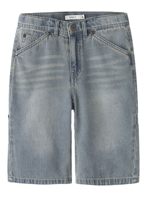 Nkmryan mellomblå denim bermudashorts