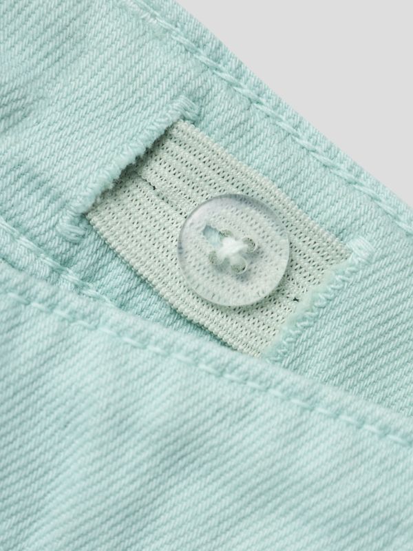Nkfrose lysegrønn mom shorts