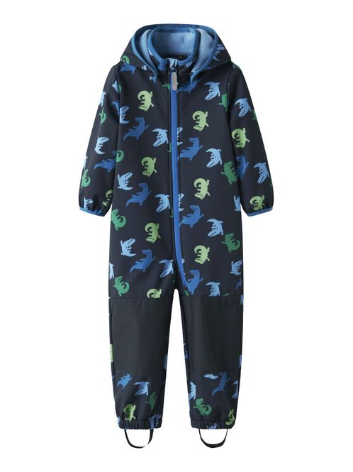 Hovedbilde Nmmmalta05 mørkeblå softshelldress m/krokodiller 