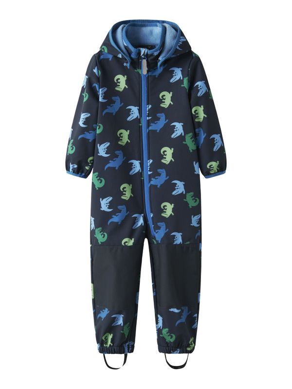 Nmmmalta05 mørkeblå softshelldress m/krokodiller 