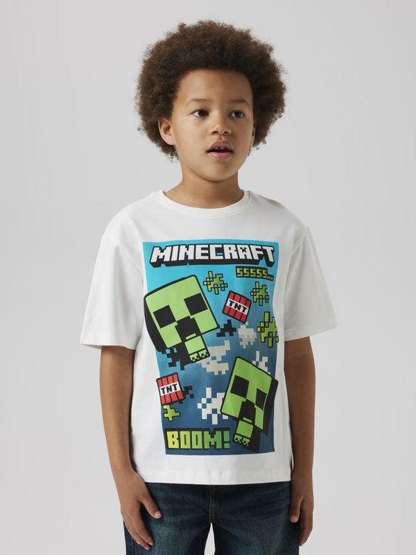 Nkmnmus offwhite Minecraft t-skjorte