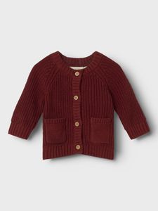 Hovedbilde Lil'Atelier, Nbfemlen rustrød strikket cardigan
