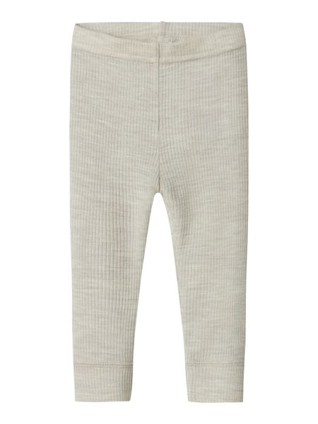Name it, Nbnwax lys gråbeige ull longs