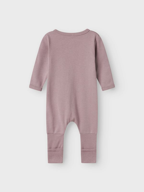 Nbfnightsuit 2pk lyserosa og lilla pysj m/sløyfer
