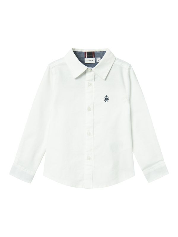 Nmmrekid hvit skjorte