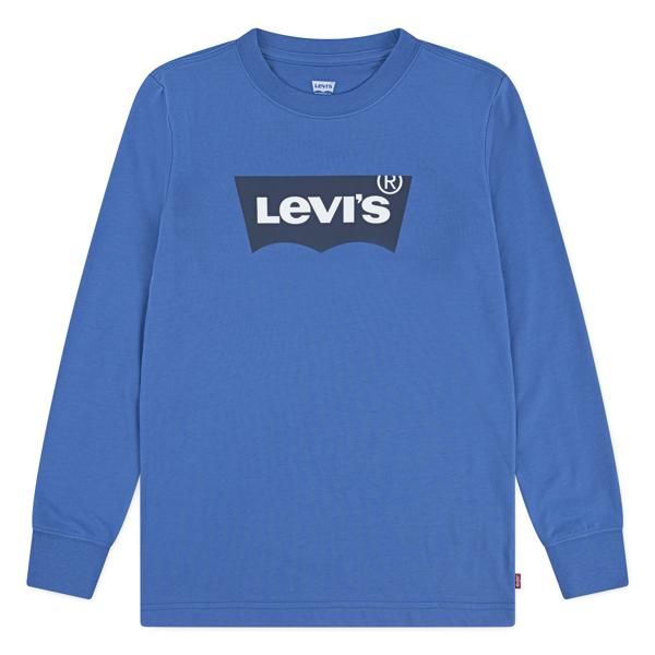 Levi's, Batwing bl&aring; tynn genser m/ m&oslash;rkebl&aring; logo