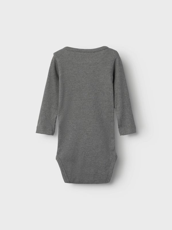 Nbmkab grå ribbet body