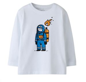 Hovedbilde Name it, Nmmronni hvit tynn genser m/ brannmann