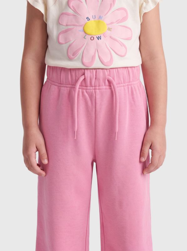 Kmgsweat mørkerosa joggebukse