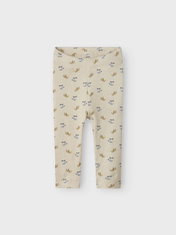 Nbmkoalkab beige legging m/ fly