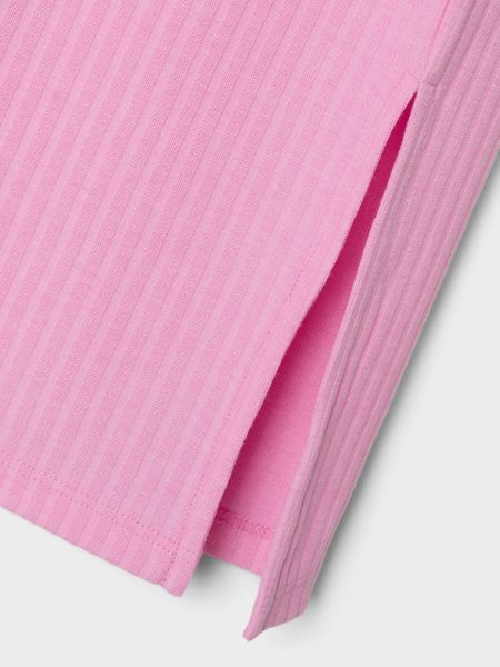Name it, Nkffride rosa ribbet langt skjørt