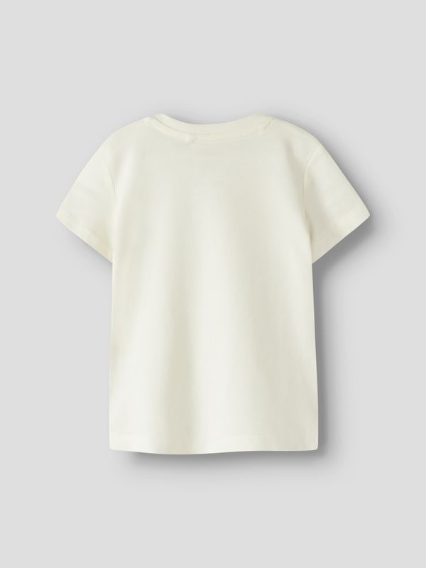 Nbmvacion offwhite t-skjorte med sol