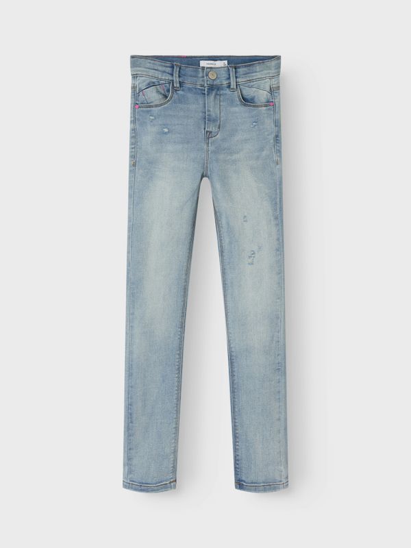 Nkfpolly lyseblå skinny jeans