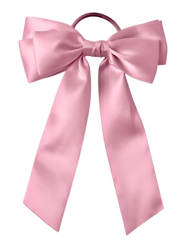 Name it, Nkfcamilla rosa hårstrikk m/ sløyfe