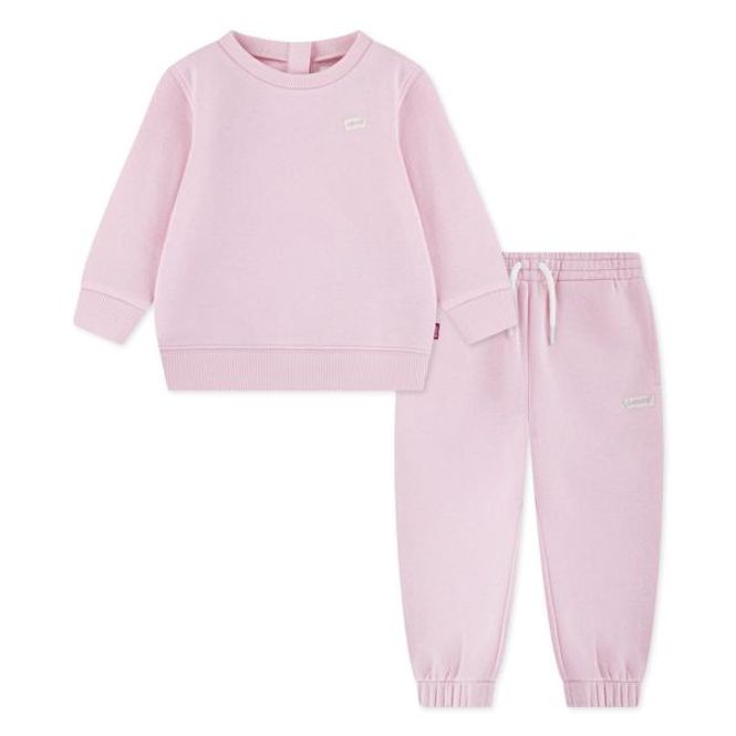 Hovedbilde Levis lyserosa baby joggedress