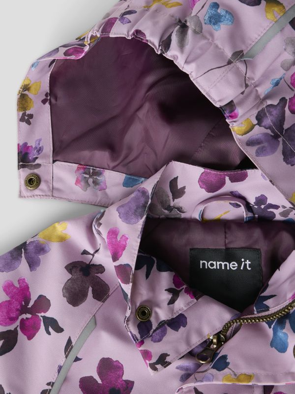 Nmfshell08 dus lilla skalldress m/blomster 