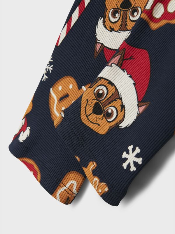 Nmmslava mørkeblå Paw Patrol julepysj